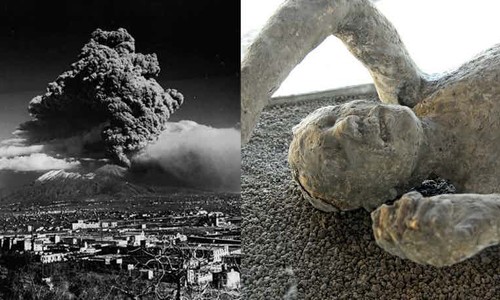 Núi lửa Vesuvius phun trào khủng khiếp nhất năm 79. Tro bụi và dung nham phun ra khỏi miệng núi trong nhiều ngày.  Thảm họa núi lửa này đủ lớn để bao phủ hoàn toàn hai thành phố Pompeii và Stabiae. Nhiều người dân ở quanh núi lửa chết mà không kịp có phản xạ tự vệ hoặc tỏ ra đau đớn. Theo ước tính, khoảng 1.000 người chết và bị chôn vùi trong tro bụi núi lửa từ đợt phun trào trên. Nhiều xác chết hóa đá đã được tìm thấy tại tàn tích thành phố Pompeii. Đợt phun trào trên cũng làm thay đổi dòng chảy của sông Sarno và nâng cao đáy bờ biển.